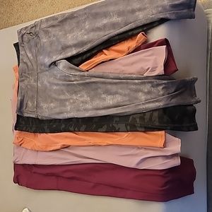 Lot of 5 XXL active leggings